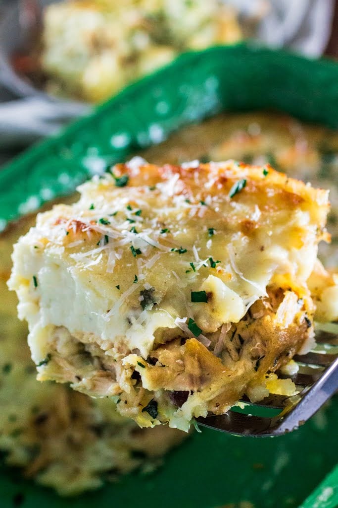 Turkey and Mashed Potatoes Casserole - Olivia's Cuisine