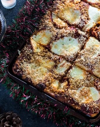 Sfincione (Sicilian Christmas Pizza)