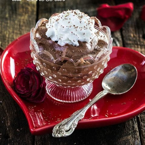 Mousse au Chocolat | www.oliviascuisine.com | Nothing says romance like homemade Mousse au Chocolat!