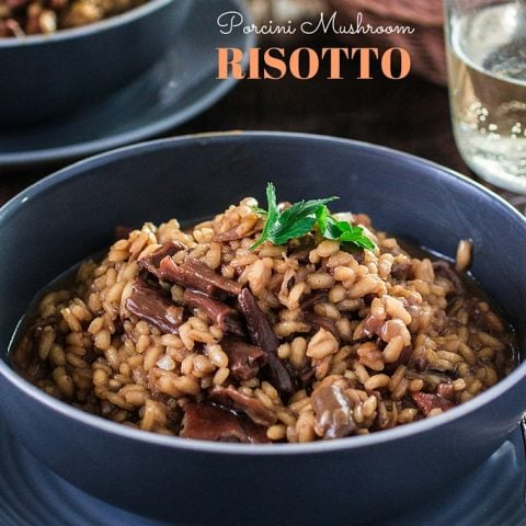 Porcini Mushroom Risotto | www.oliviascuisine.com