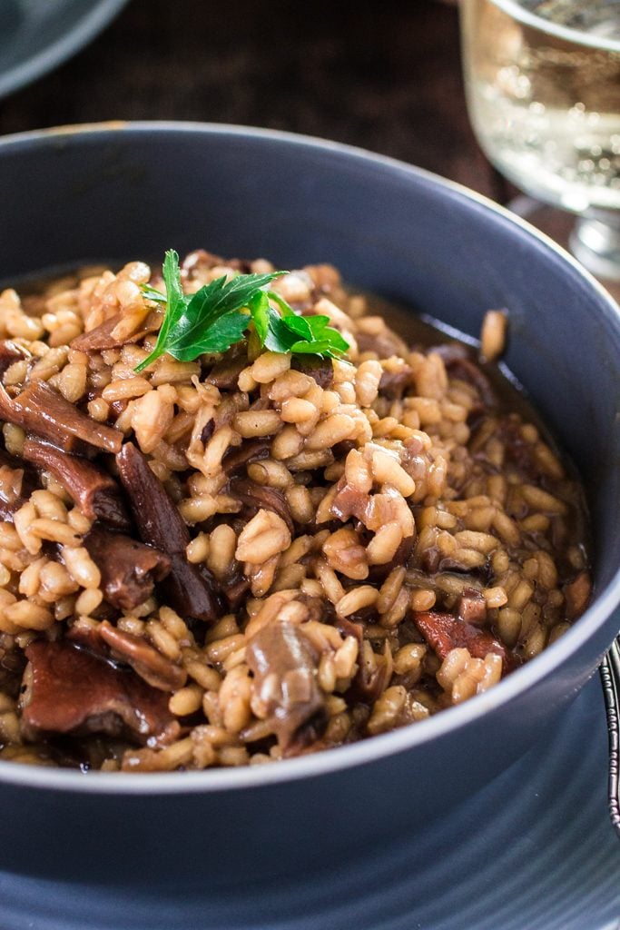 Porcini Mushroom Risotto | www.oliviascuisine.com 