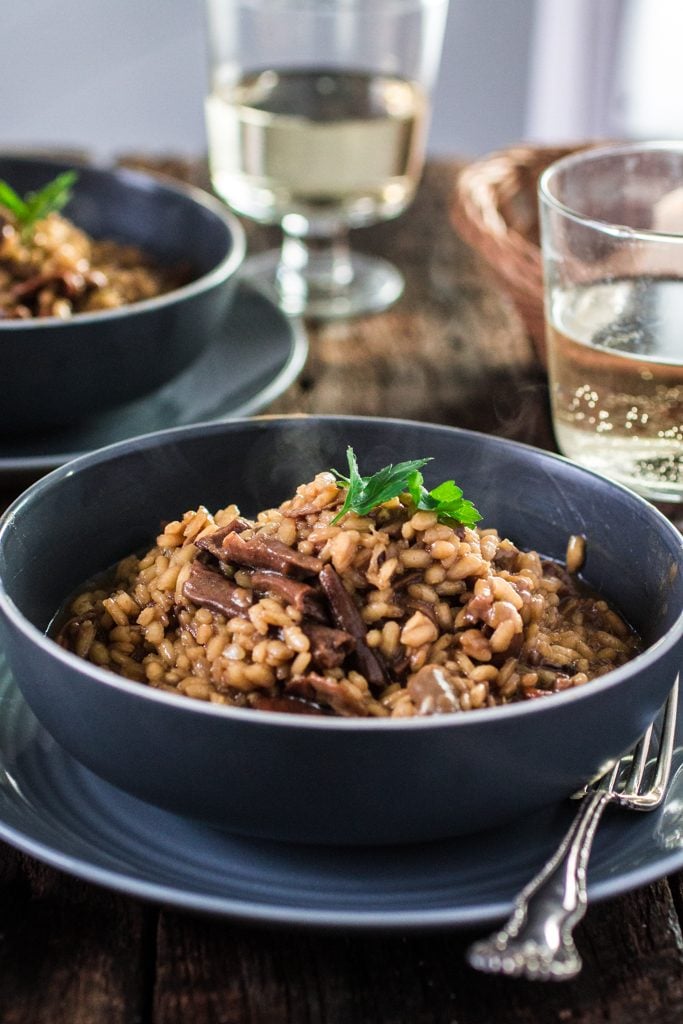 Porcini Mushroom Risotto | www.oliviascuisine.com