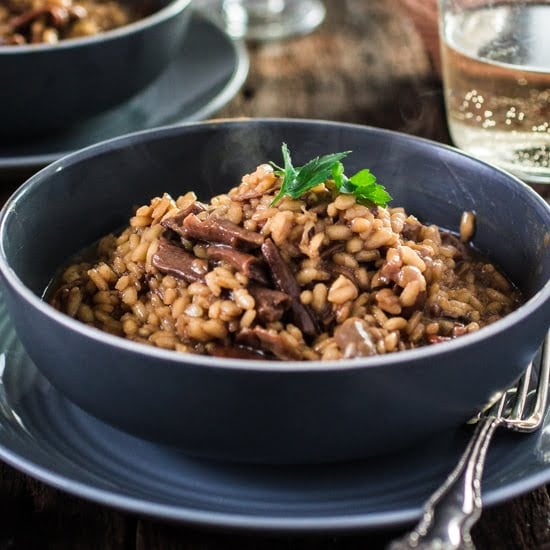 Porcini Mushroom Risotto | www.oliviascuisine.com