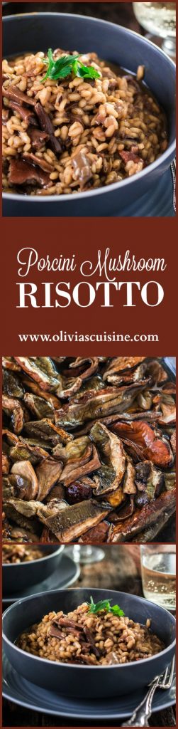 Porcini Mushroom Risotto | www.oliviascuisine.com