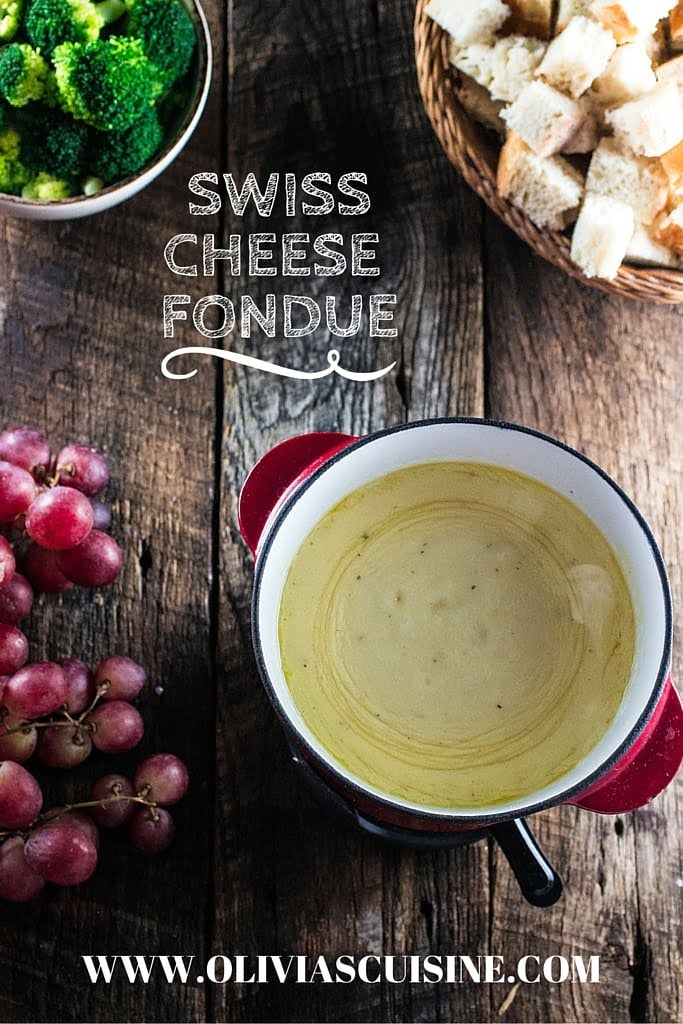 Classic Swiss Cheese Fondue Recipe