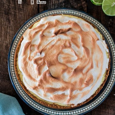 Easy Key Lime Pie | www.oliviascuisine.com | A perfectly sweet and tart dessert that originated in Key West. Super easy and a crowd pleaser! #sponsored