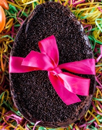 Easter Chocolate Egg (filled with Brigadeiro)