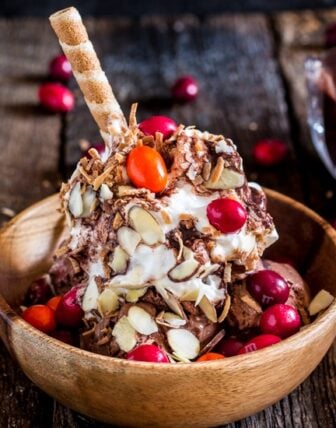 Mexican Hot Fudge Sundae