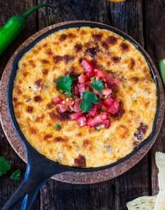 Mexican Queso Fundido with Chorizo