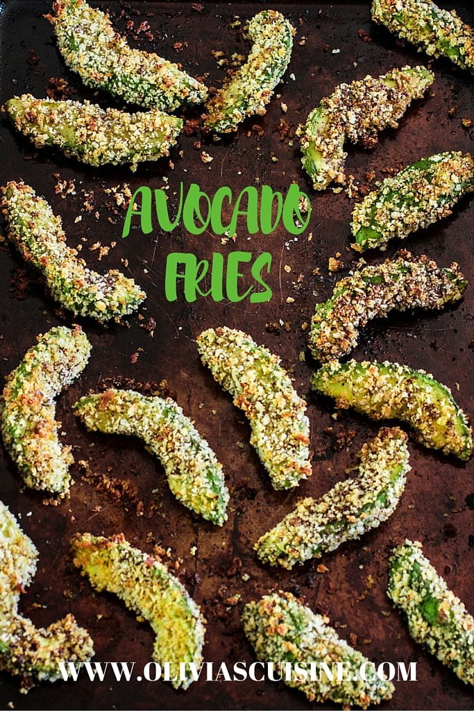 Avocado Fries | www.oliviascuisine.com | Looking for new ways to explore the deliciousness of avocados? Try these crunchy and creamy avocado fries! A great and healthy snack for all times. GuacIt AD