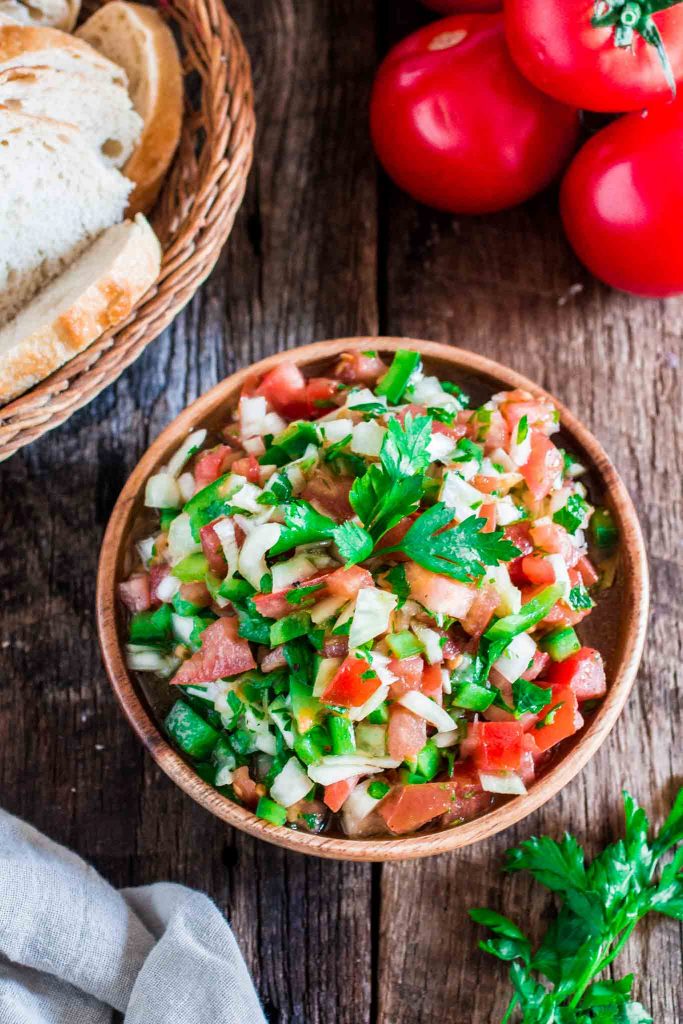 Brazilian Vinaigrette Salsa Olivia's Cuisine