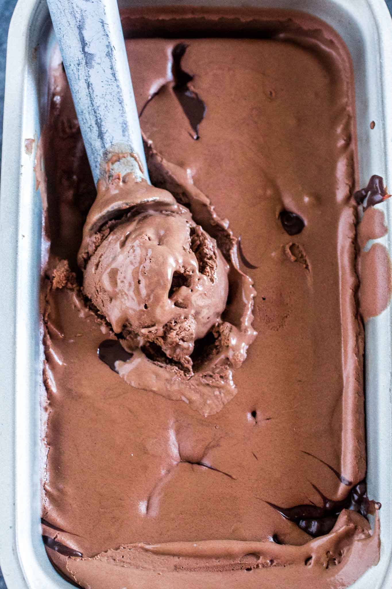 Brigadeiro Ice Cream | www.oliviascuisine.com | A fun frozen twist on a Brazilian favorite dessert: brigadeiro.