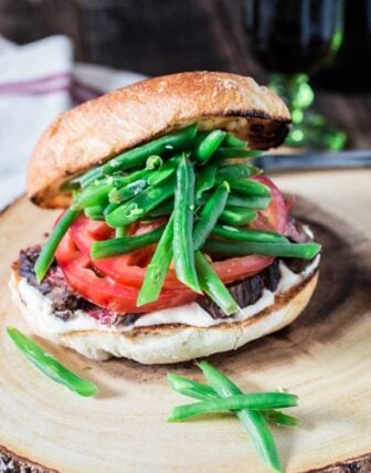 Chacarero (Chilean Steak Sandwich)