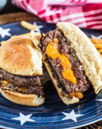 Juicy Lucy Burger