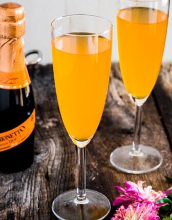 Passion Fruit Prosecco Mimosa