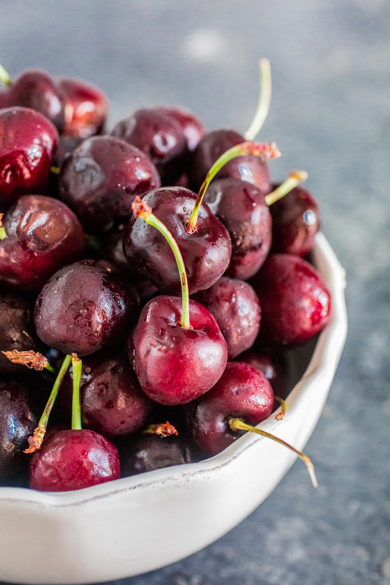 Cherry Clafoutis (Clafoutis aux Cerises) | www.oliviascuisine.com | A classic French dessert that combines seasonal cherries and a rich custard. Easy to make using a blender or by hand, with a whisk!