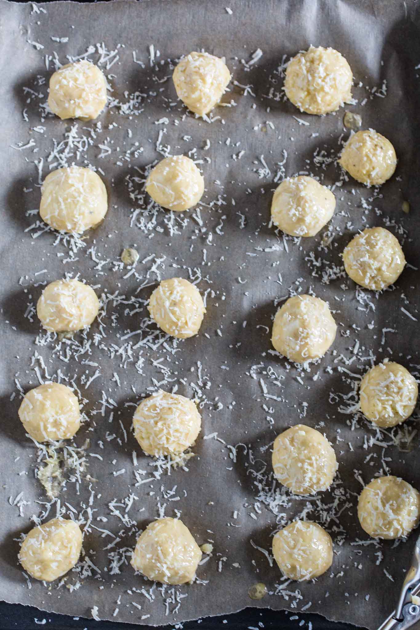 Gougeres (French Cheese Puffs) | www.oliviascuisine.com | A delicate savory hors d'oeuvre made with Gruyere cheese.