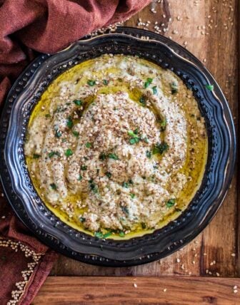 Baba Ghanoush (Roasted Eggplant Dip)