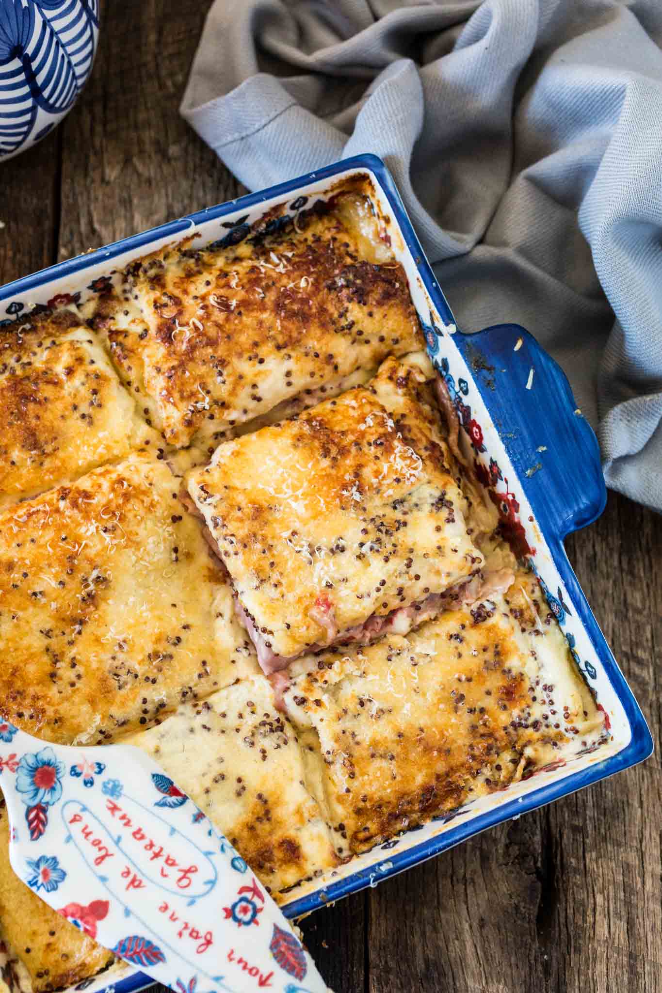 Brazilian Baked Ham and Cheese Sandwich  Bauru de Forno  - 99