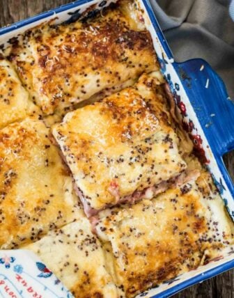 Brazilian Baked Ham and Cheese Sandwich (Bauru de Forno)