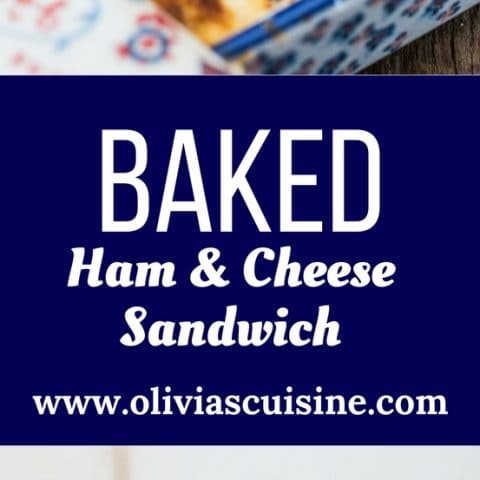 Brazilian Baked Ham and Cheese Sandwich | www.oliviascuisine.com | Who can resist a bubbly Baked Ham and Cheese Sandwich coming hot out of the oven? This Brazilian version takes it up a notch, because the sandwiches are covered with a delicious and creamy mustard-y white sauce. Simply to die for!