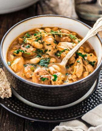 Brazilian Paprika Chicken Stew with White Beans