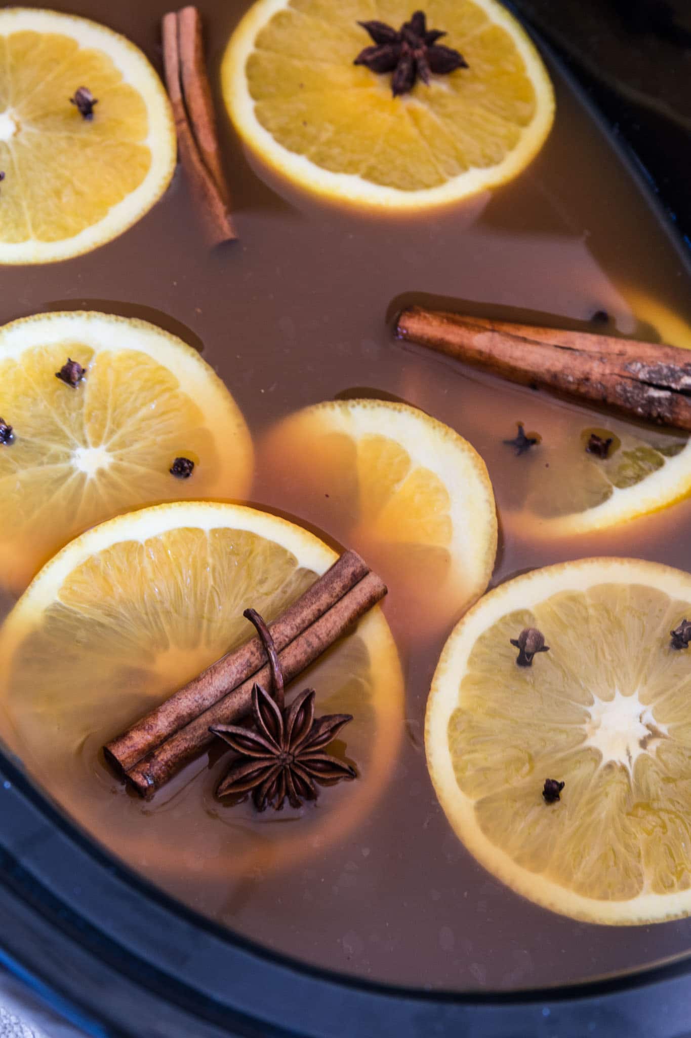 Slow Cooker Pumpkin Spiced Cider | www.oliviascuisine.com | All the cozy flavors of Fall in one drink! Made in the slow cooker, this delicious Pumpkin Spiced Cider will lift your spirits and make your house smell like happiness!