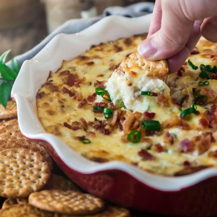 Hot Smoked Gouda Bacon Dip