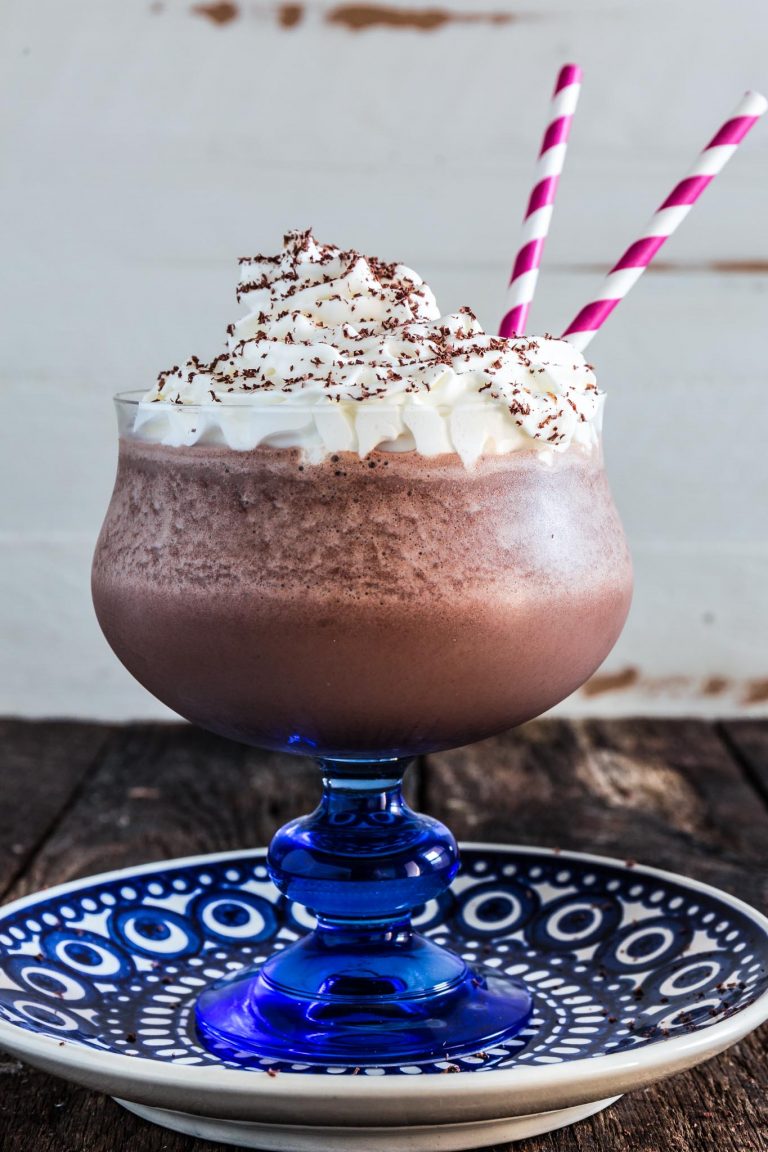 Frozen Hot Chocolate Olivia's Cuisine