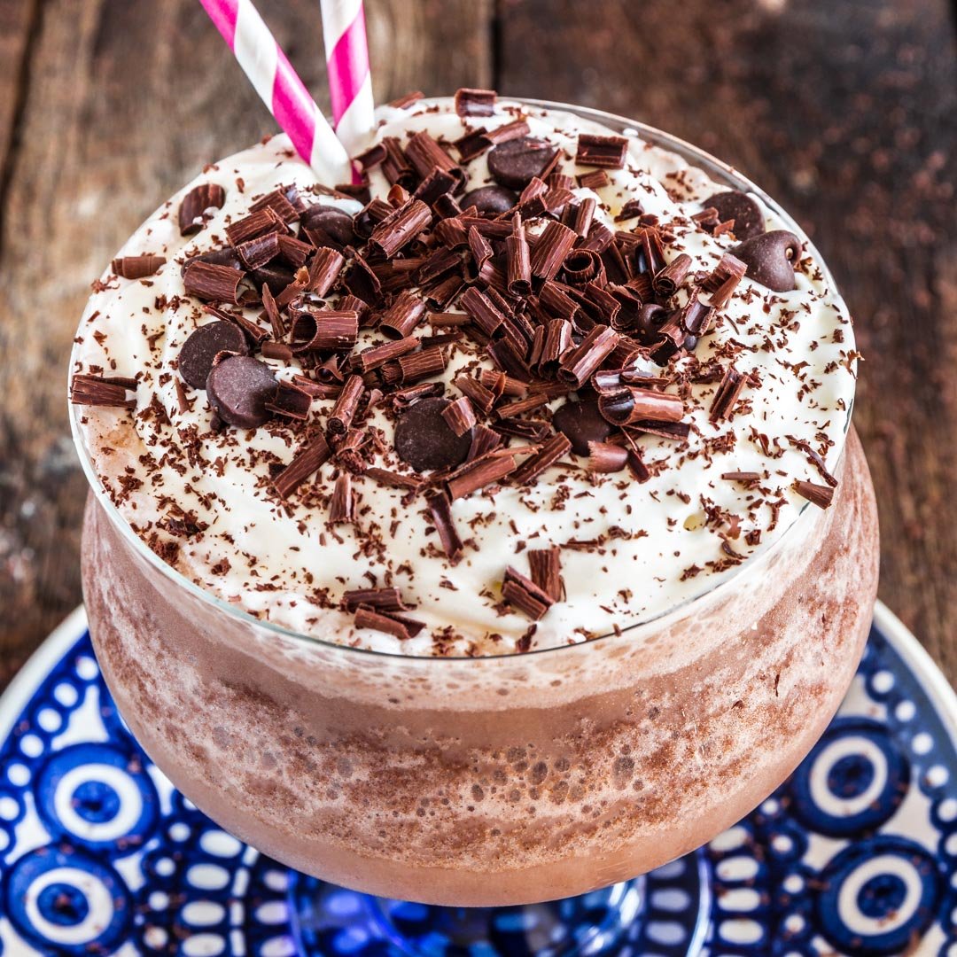 Frozen Hot Chocolate Olivia's Cuisine