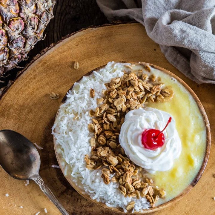 Pina Colada Smoothie Bowl