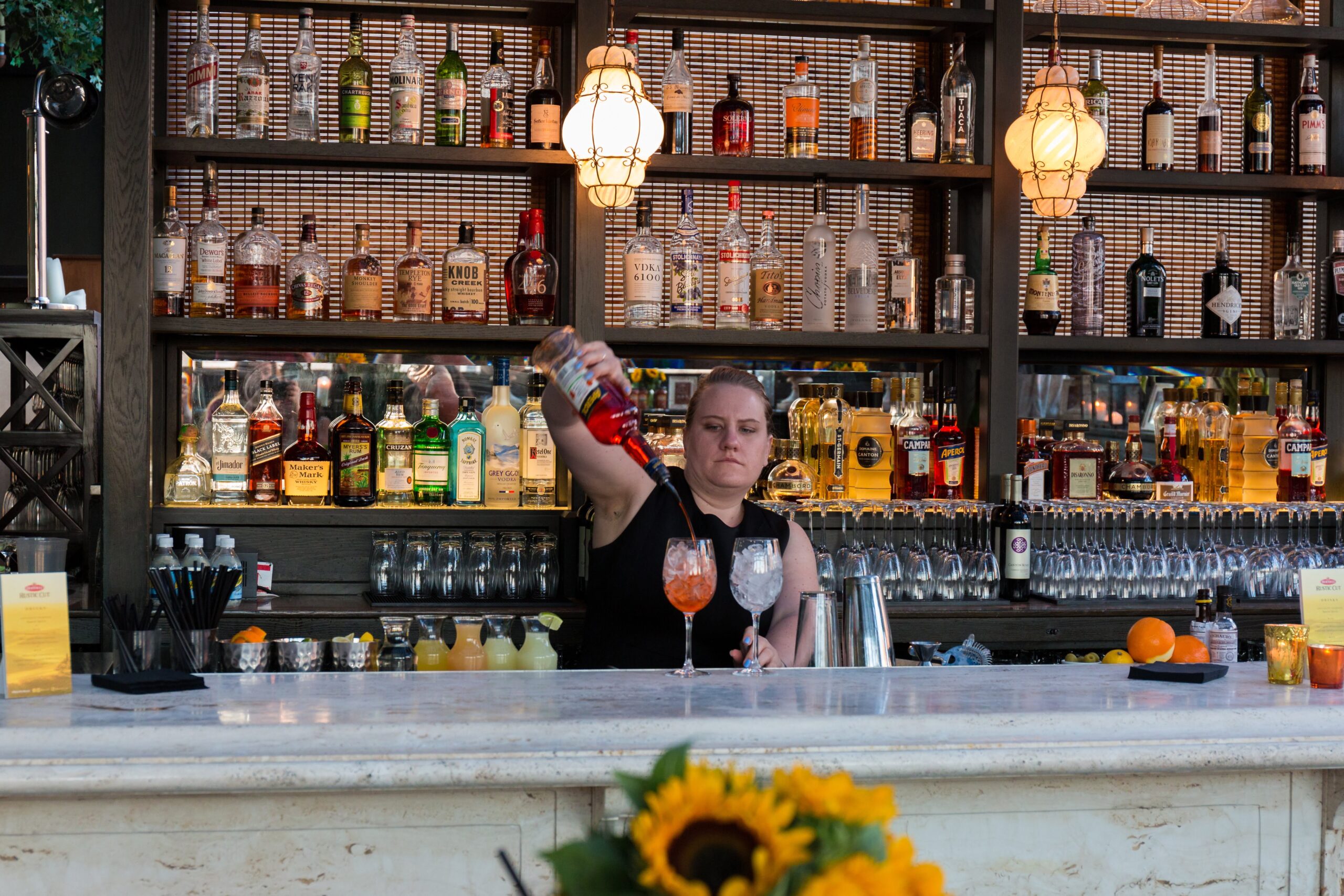 Bartender at Gramercy Park Hotel