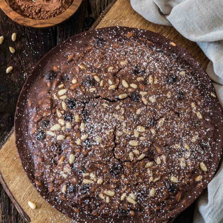 Castagnaccio Pugliese (Chestnut Flour Cake)