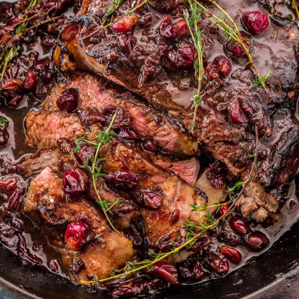 Cranberry Balsamic Roast Beef - Olivia's Cuisine