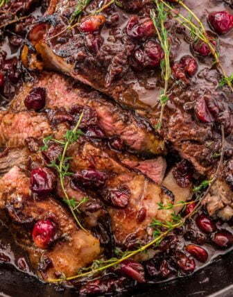 Cranberry Balsamic Roast Beef