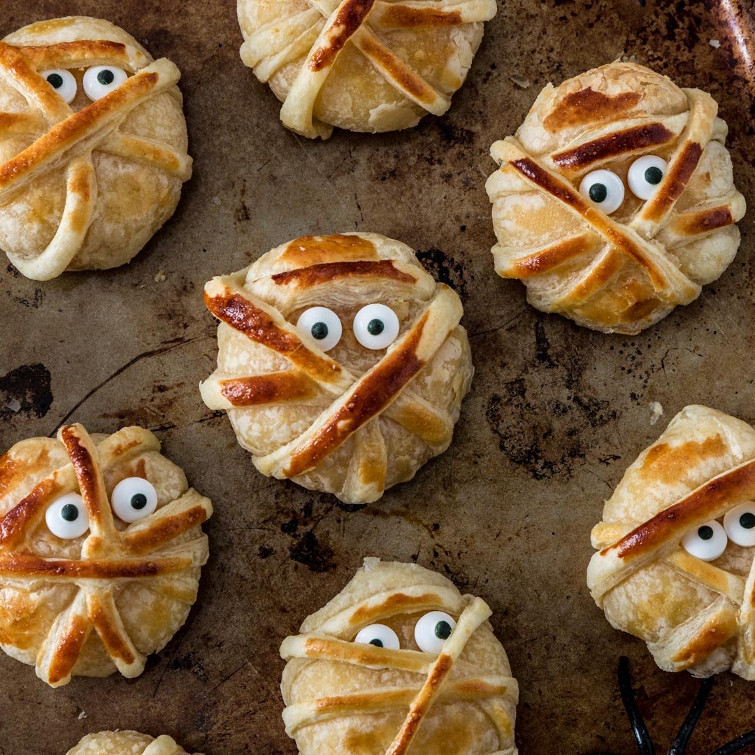 Baked Cheese Mummies - Olivia's Cuisine - 1080 x 1080 jpeg 277kB