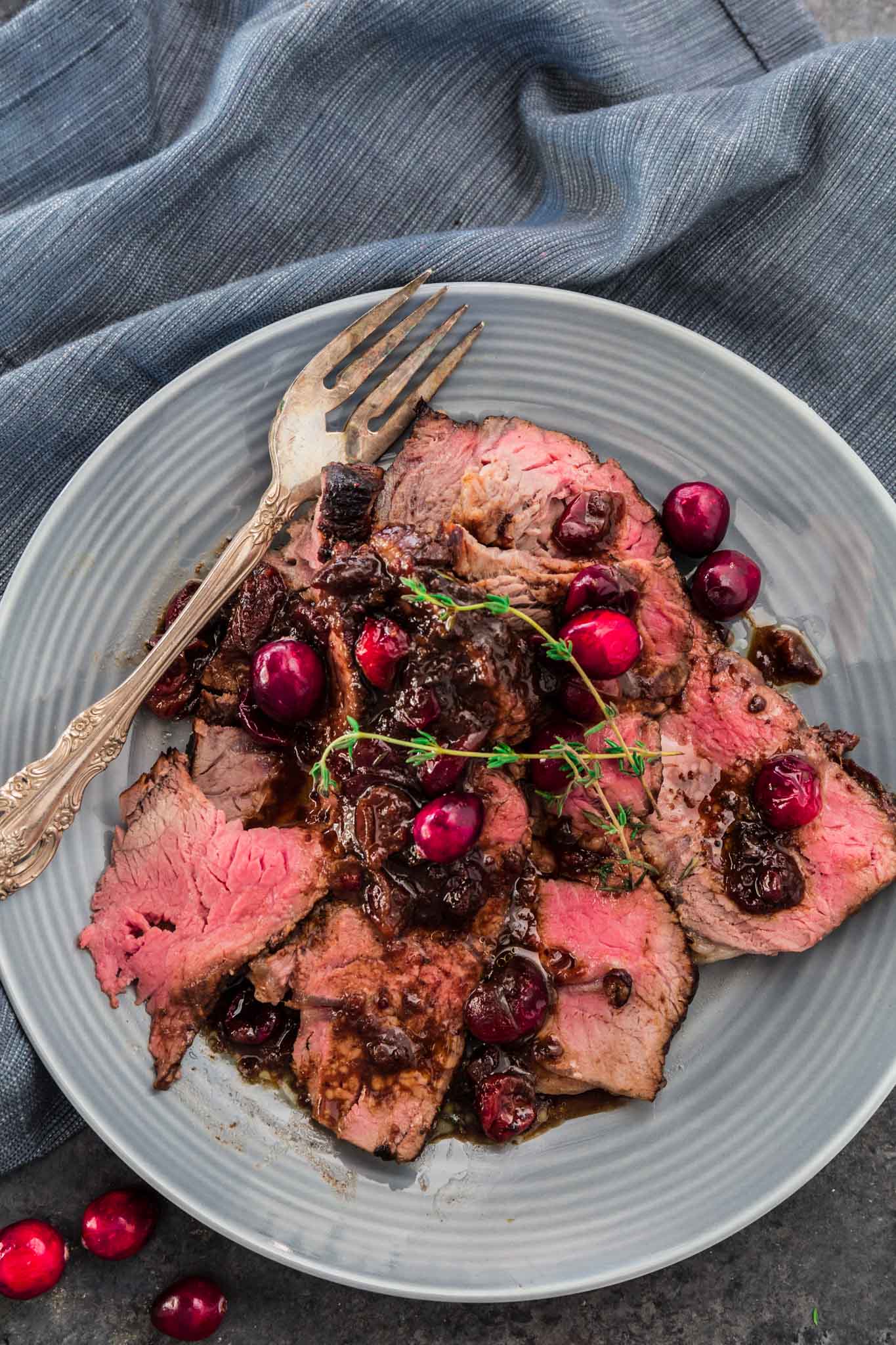 Cranberry Balsamic Roast Beef - 26