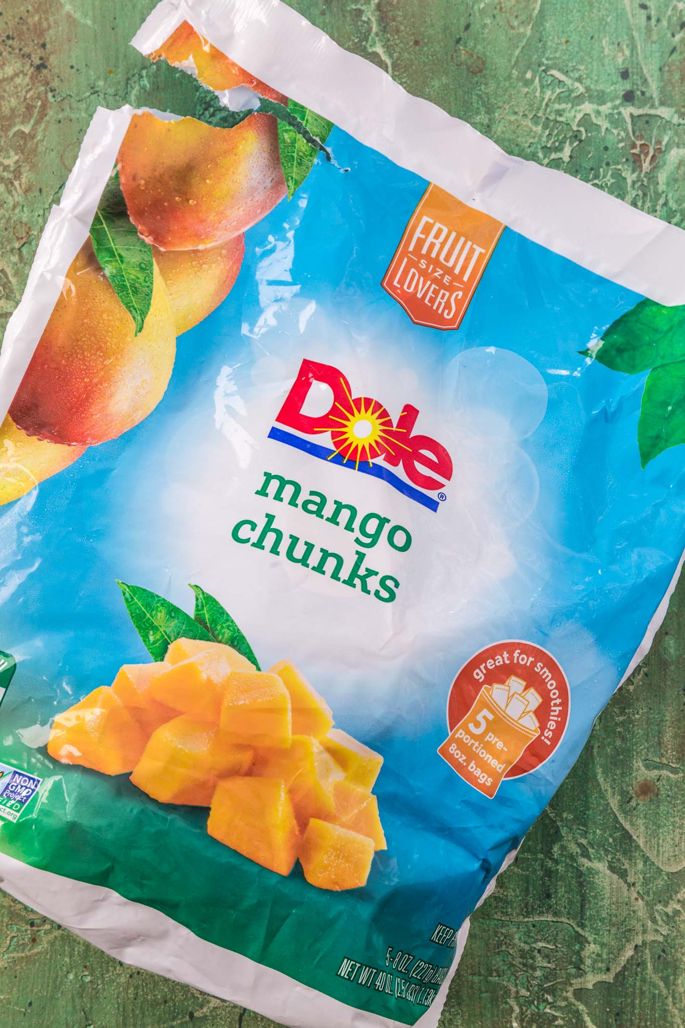 Dole frozen mango chunks