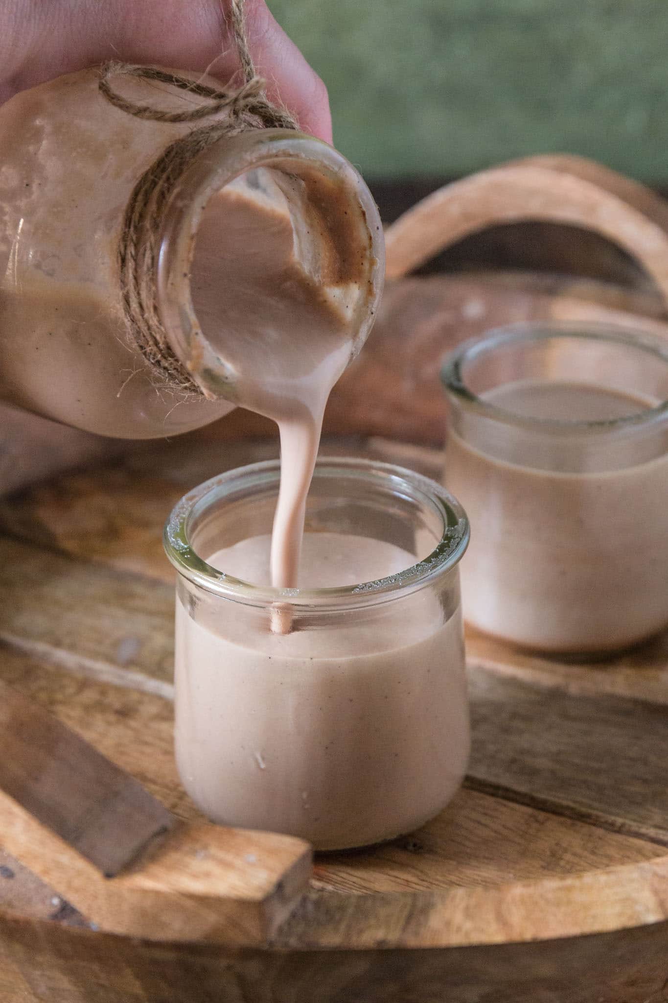 Homemade Irish Cream | www.oliviascuisine.com | Have you ever tried making homemade Irish cream? A blender and a handful of ingredients is all it takes for this do-it-yourself version of Bailey's. Smooth, creamy and perfect for St. Patrick's Day! (Recipe and food photography by @oliviascuisine.)