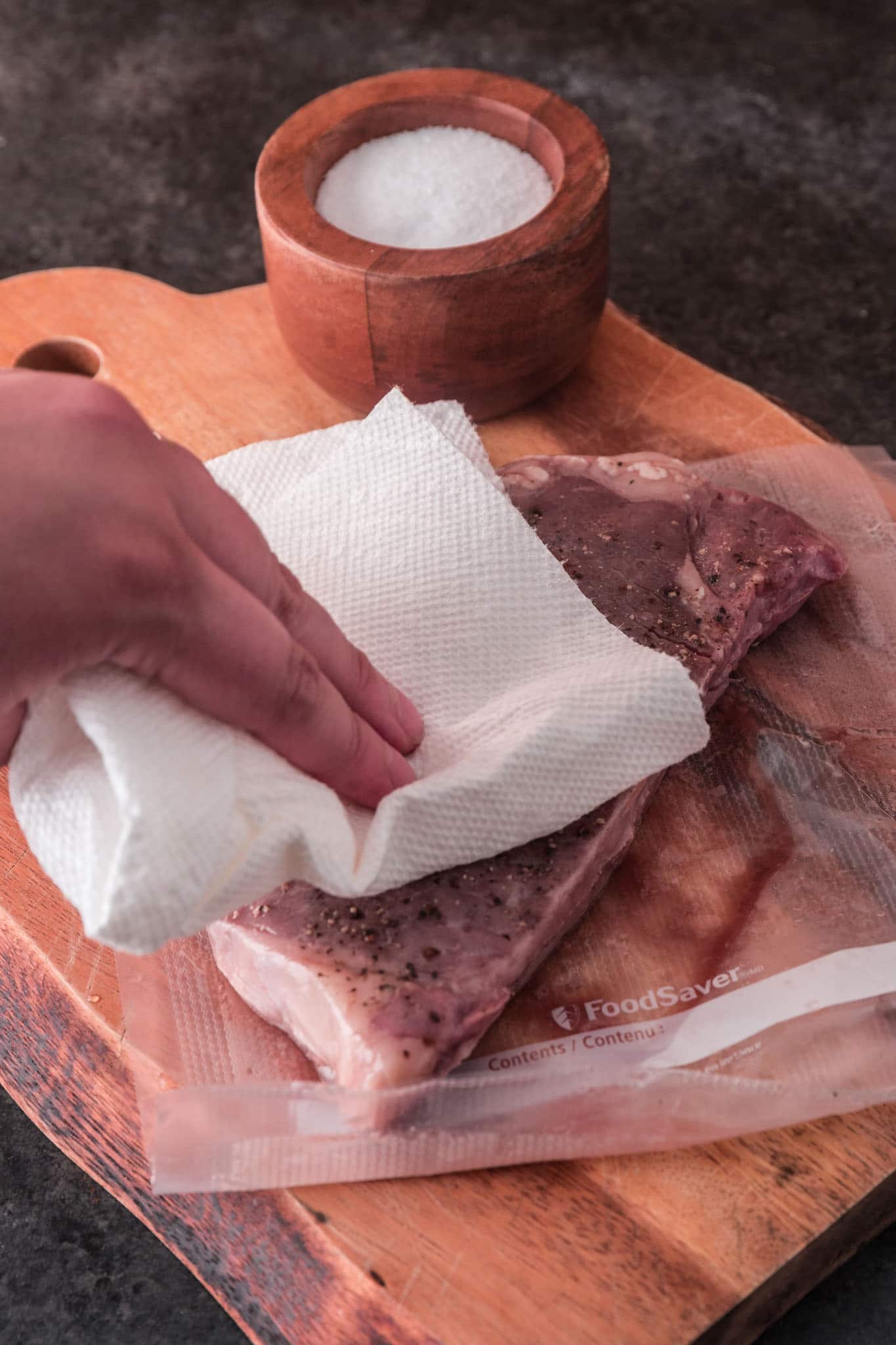 How To Vacuum Seal Ribeye For Sous Vide Cooking - Sip Bite Go