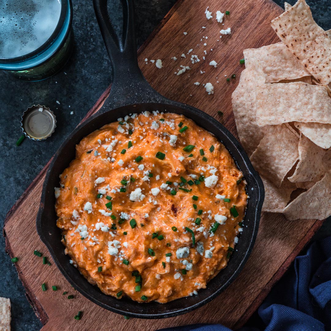 Slow Cooker Buffalo Chicken Dip - Olivia's Cuisine