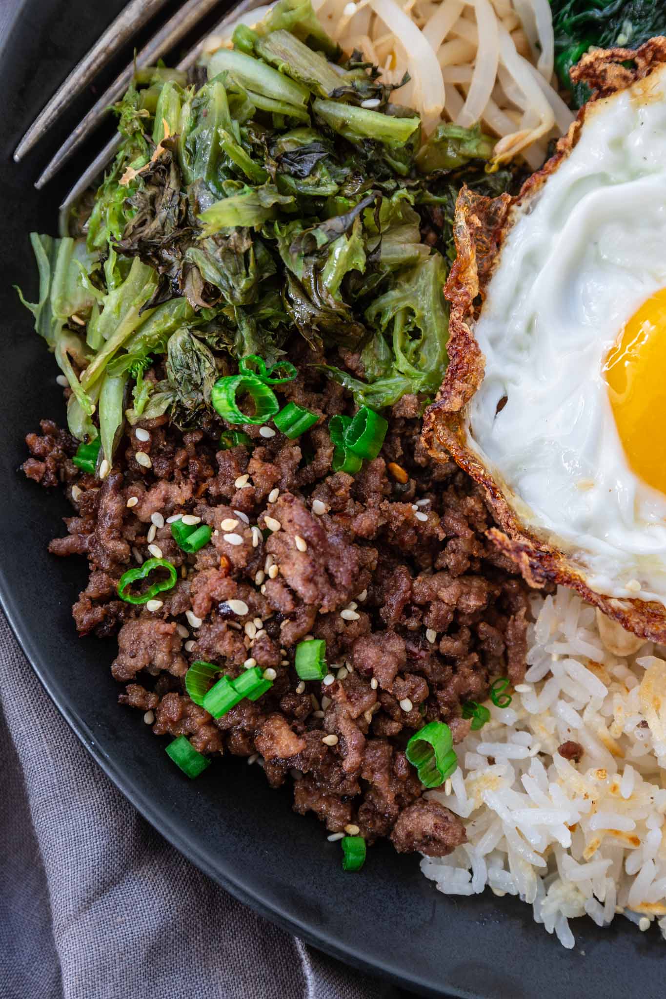 Bibimbap Recipe  Korean Beef Rice Bowl  - 82