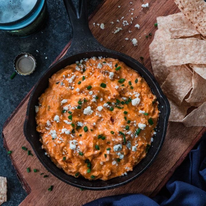 Slow Cooker Buffalo Chicken Dip