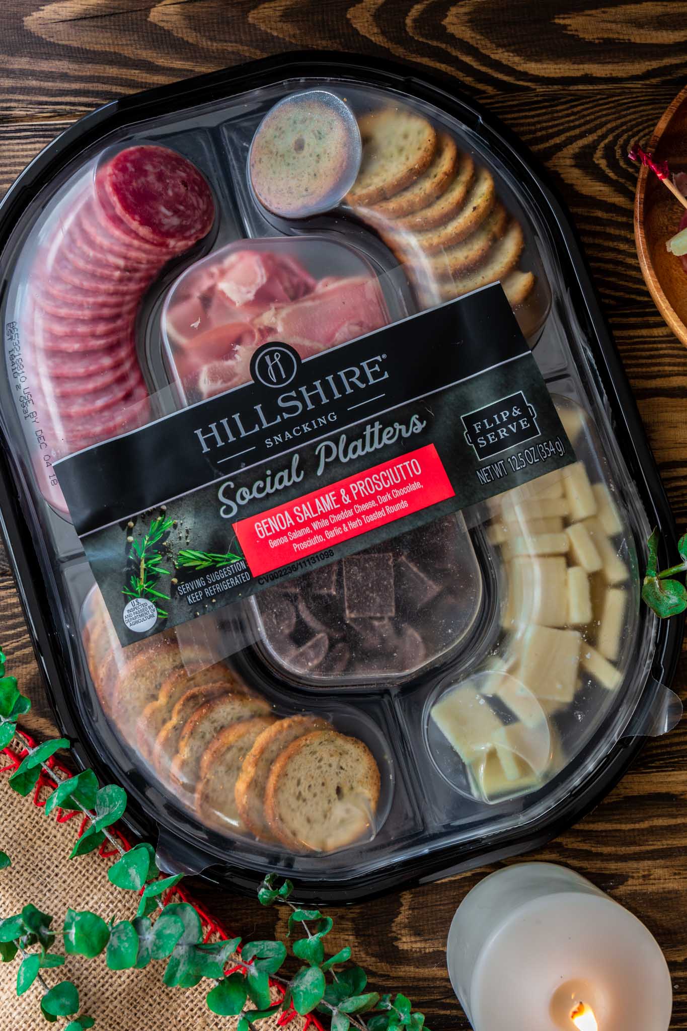 How to Host a Low Key Yet Classy Holiday Party | www.oliviascuisine.com | Imagine you could host a party and enjoy yourself at the same time. Hard to believe it’s possible? With the help of Hillshire® Snacking Social Platters, it is! Just head over to the blog to read my tips and be prepared to let go of all that holiday season stress.