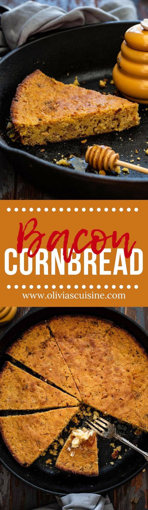 Brown Butter Bacon Cornbread - 79