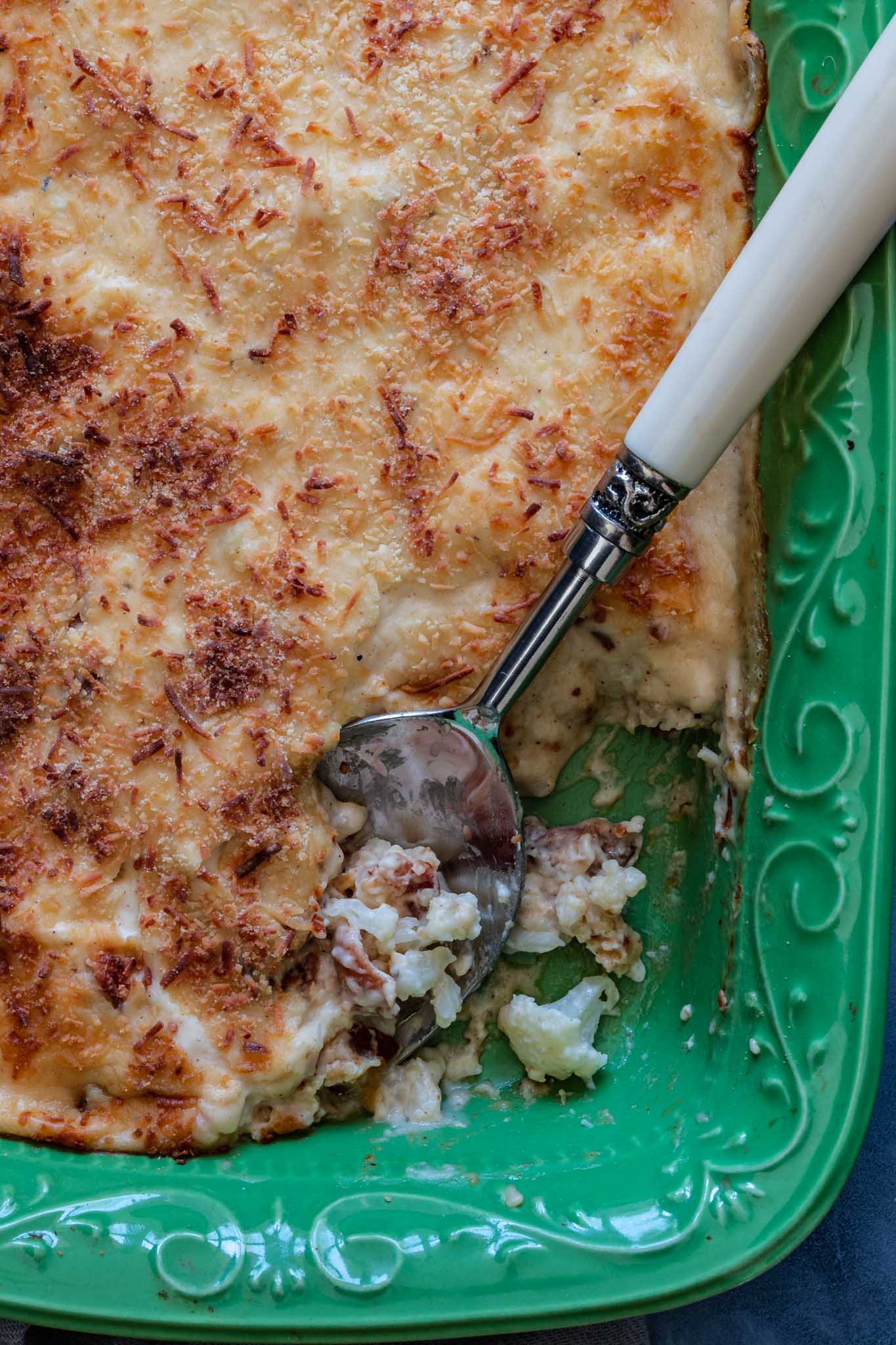 Cauliflower Gratin Casserole