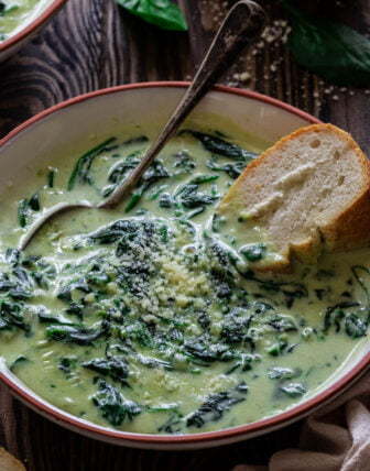 Cream of Spinach Soup