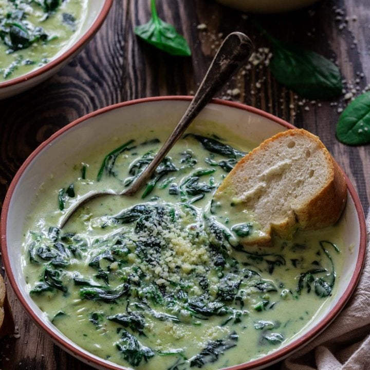 Cream of Spinach Soup