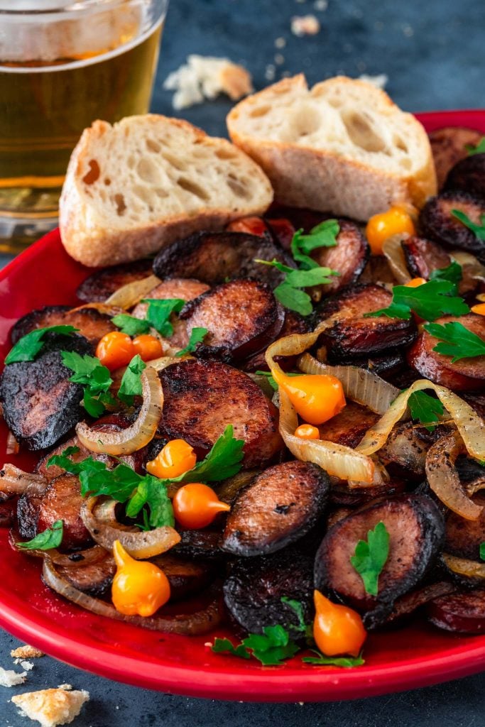 Linguiça Bêbada (Kielbasa Sausage Bites) Olivia's Cuisine