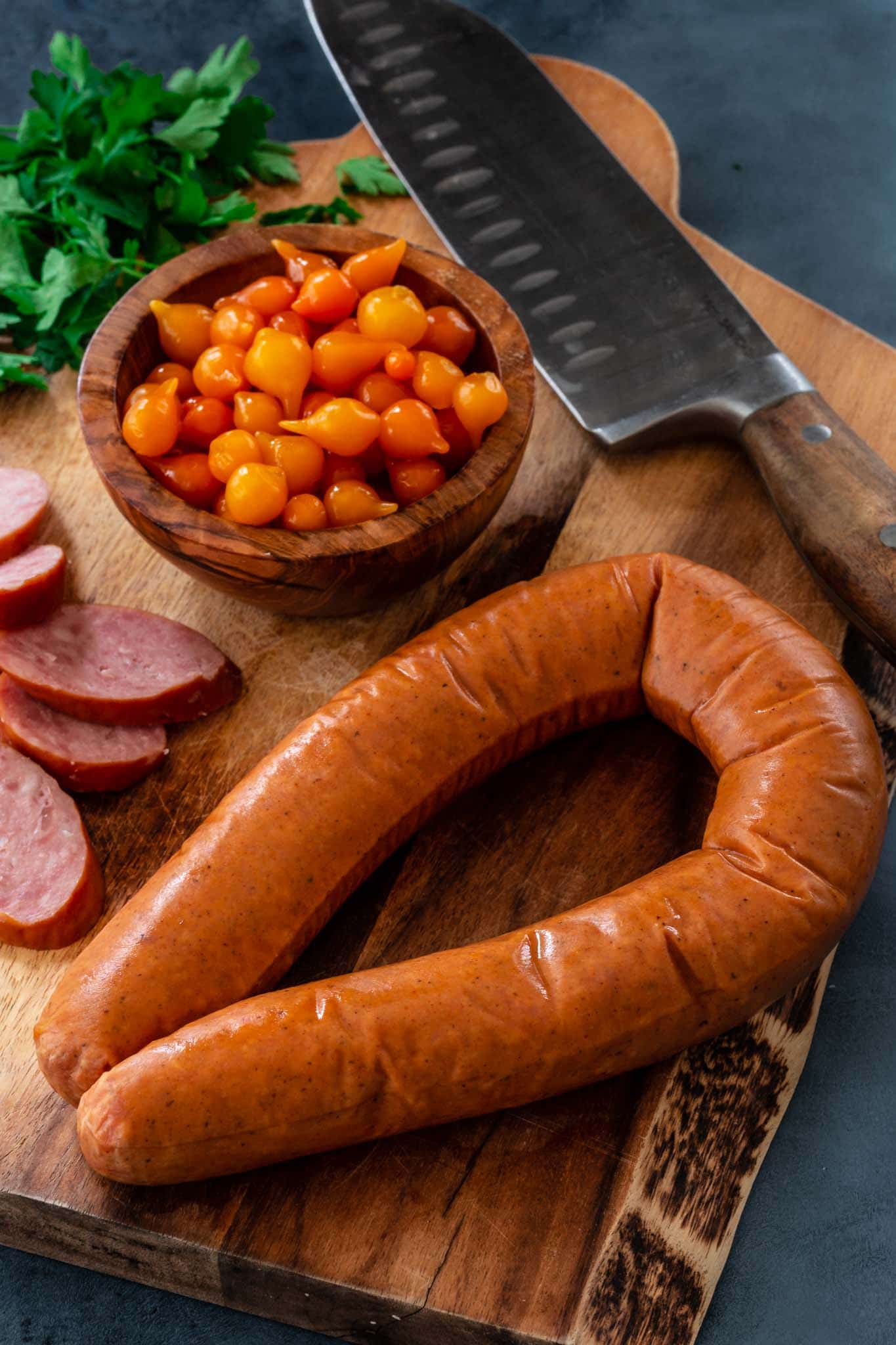 ingredients for kielbasa sausage bites